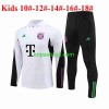 Bayern München Barn Tränings Sweatshirtställ Vit 2023/24